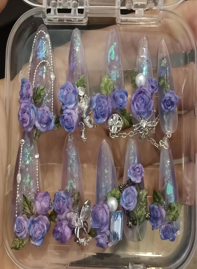 BHCCXZ 3D Flower Gel Nail Art Mold Arts Resin Rose Molds for Accessories Supplies Petal Silicone Tools Grace Nails Style - Image 4